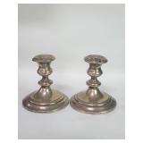 Gorham weighted sterling silver candlesticks