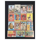 Lot 1950s & 60s baseball cards