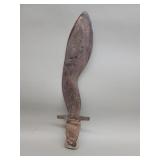 Vintage Indian Kukri iron blade hunting knife