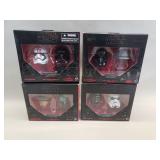 Four "Star Wars" Titanium Series helmets