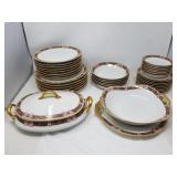 39pc. Bernardaud & Co. Limoges (France) porcelain