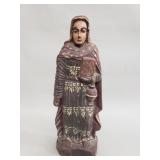 Vintage carved wood Santo figurine