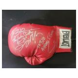 Everlast signed boxing glove