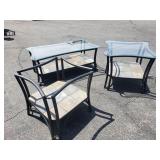 Glass patio tables ï¿½ 1 table is missing glass