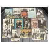 Group of vintage Beatles trading cards