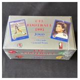 1991 factory sealed Jogo CFL football card set