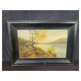 Vintage John A. Gould oil on board