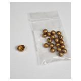 14k gold beads and 14k dental gold