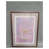 Pencil signed 80/125  lithograph