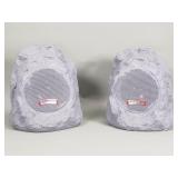 Pair of Margaritaville Bluetooth rock speakers