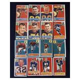 Lot of 1956 Topps football cards
