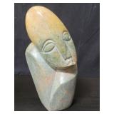 Signed J. C. 1971 Shona stone sculpture