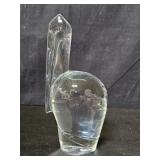 Baccarat pelican crystal figurine