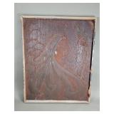 Copper and metal wall art