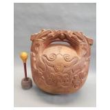 Carved wood Japanese Mokugo