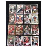 Lot of Mike Trout baseball cards