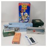 Box of miscellaneous flatware, bottle opener, etc