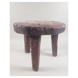Vintage rustic wooden stool