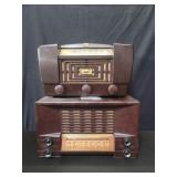 Pair of vintage Bakelite Emerson and R.C.A.