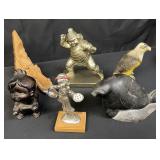 Group of vintage figurines