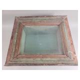 Vintage wood shadowbox frame