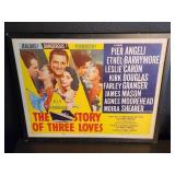 1953 "The Story of Three Loves" movie poster