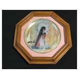 Ted DeGrazia hand-signed plate, "Little Madonna"