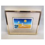 Signed Misha Moracha Intaglio etching