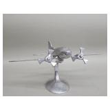 Aluminum aircraft figure