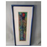 Leroy Clarke mixed media on paper