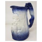 Vintage Staffordshire ironstone pitcher