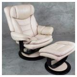 Lane leather Stressless recliner lounge chair