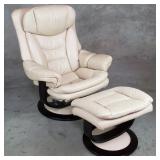 Lane leather Stressless recliner lounge chair