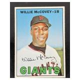 1967 Topps Willie McCovey card