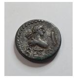 Ancient Bosporus silver drachma coin