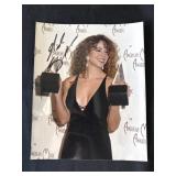 Mariah Carey signed photo