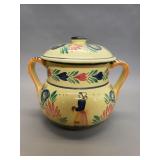 Vintage Quimper French pottery tureen