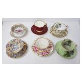 Box of teacups and saucers