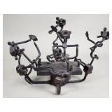 Folk art industrial figural sculpture
