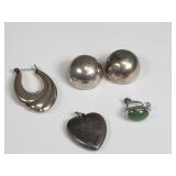 Sterling silver jewelry ï¿½ Mexican clip-on earrings