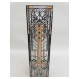 Frank Lloyd Wright-style glass vase