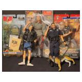 Vintage GI Joe & German Major action figures