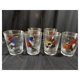 Collection of vintage glasses