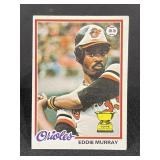 1978 Topps Eddie Murray rookie card