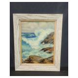 Vintage Adam C. Murphy oil on board