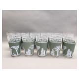 Vintage Jeanette glass Wedgwood glasses