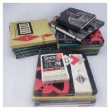 Lot of vintage reel-to-reel magnetic recording