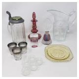 Vintage collectable glass items ï¿½ German beer