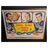 1960 Frank Sinatra "Can Can" movie poster