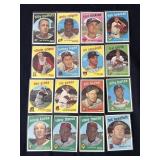 Lot of 1959 Topps baseball cards